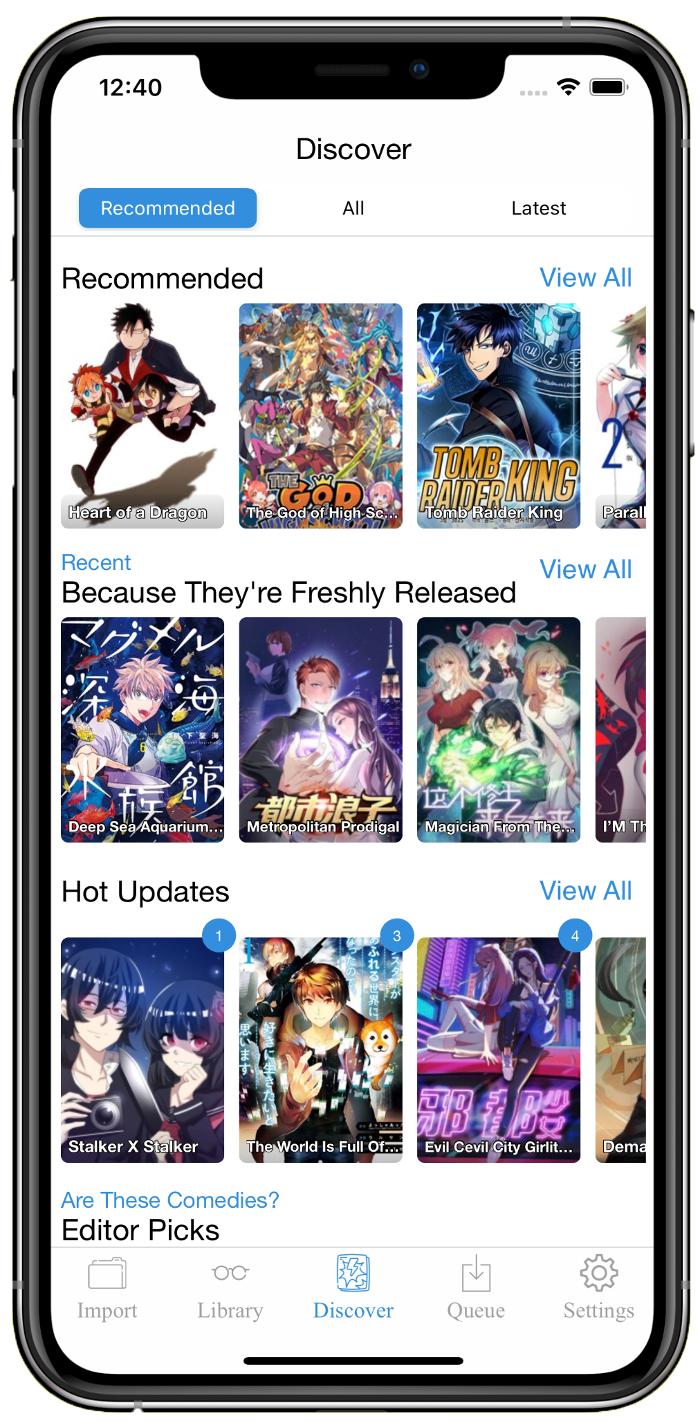 Manga x Manga v.1.23 (1.37) iOS TestFlight/MacOS - Trackers Feature! :  r/mangarockapp